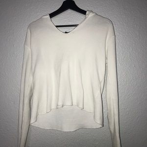 long sleeve thin waffle knit brandy Melville